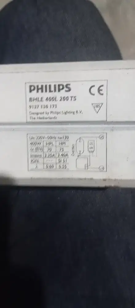 FHILIPS BHLE 400L 200TS