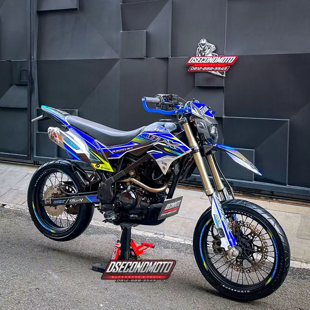DTRACKER 150 SUPERMOTO‼️ KAWASAKI D TRACKER TRAIL TRABAS