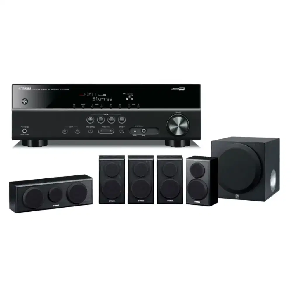 Home Theater Yamaha speaker + Ampli