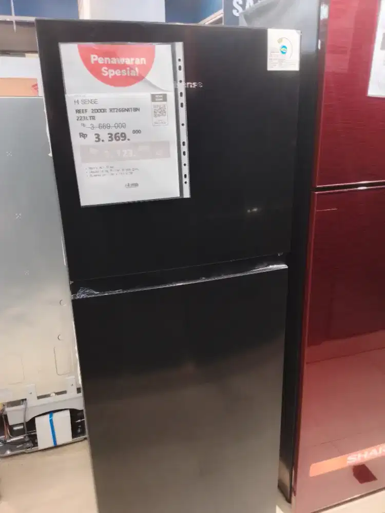 Promo kredit hisense kulkas 2 pintu