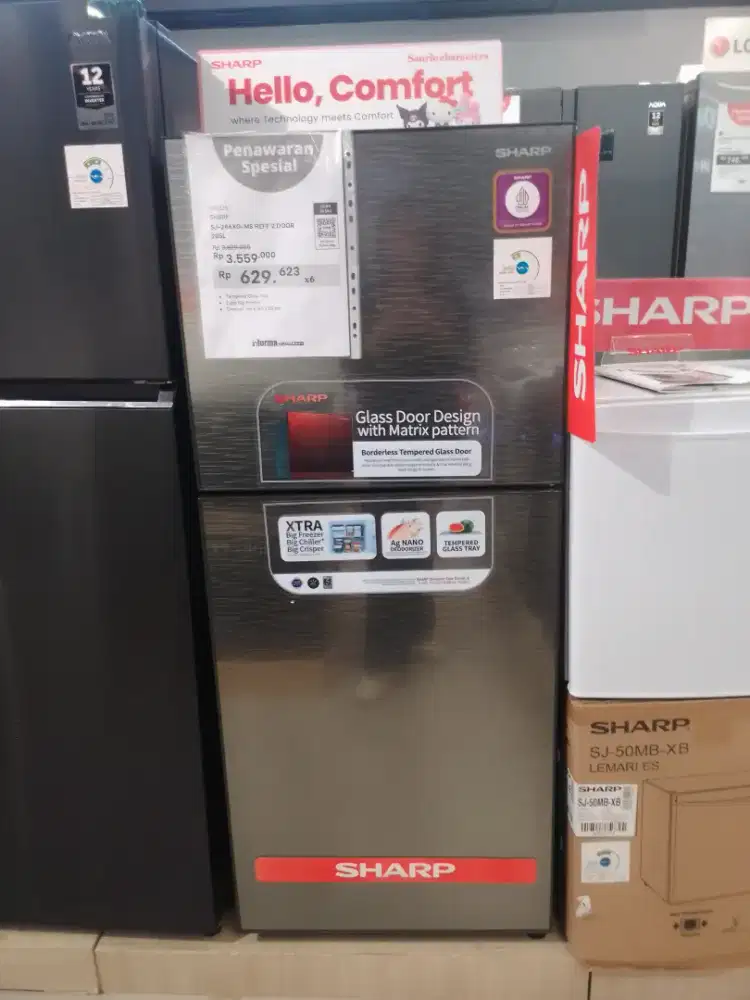 Promo kredit Sharp kulkas 2 pintu