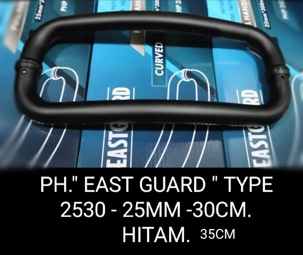 Pintu kaca alminium handel pegangan