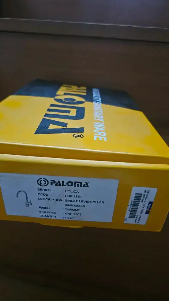 Kran sink dapur hot and cool Paloma FCP 1851