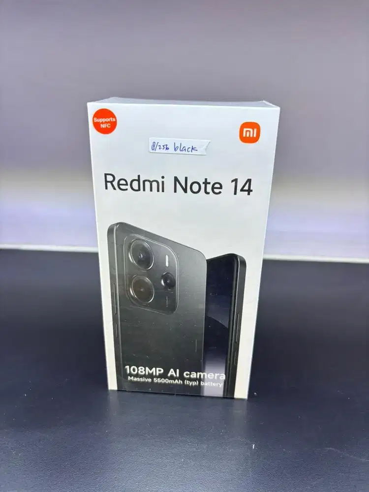Redmi note 14 Ram 8/256gb baru garansi resmi nasional 15 bulan