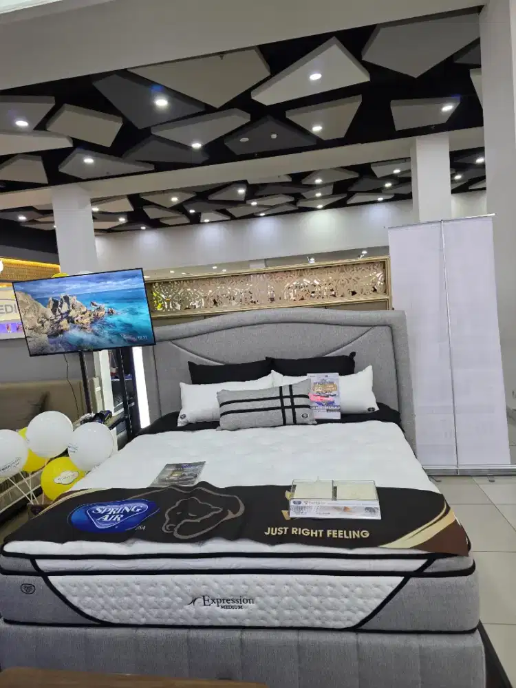 SPRING BED PROMO CREDIT BUNGA 0% FREE 1KALI CICILAN