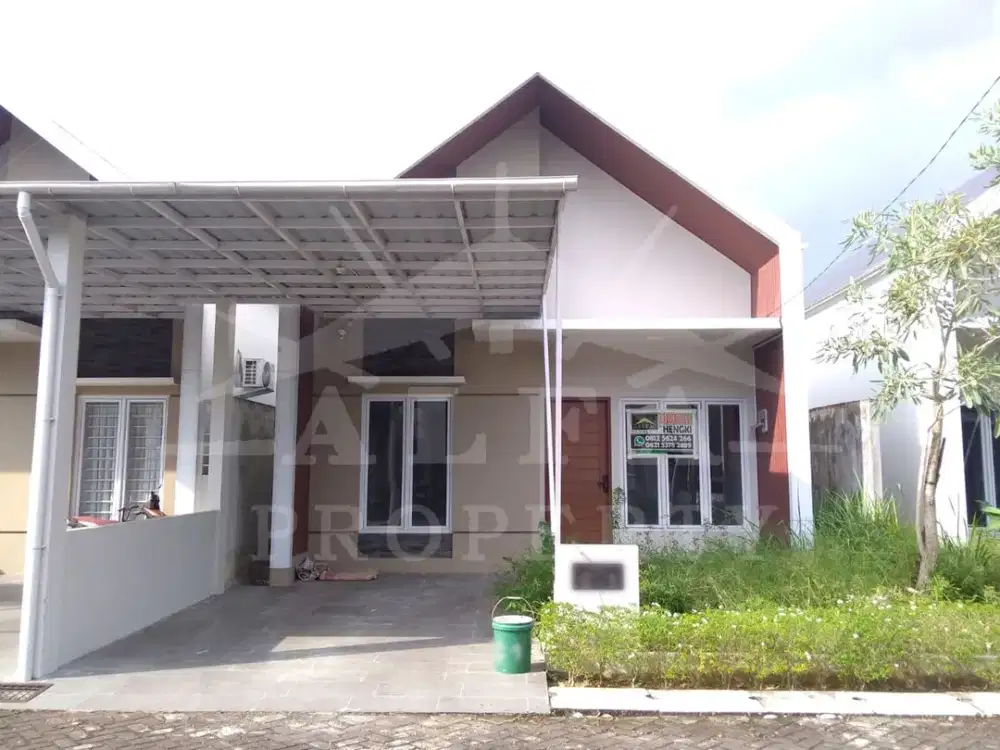 Jual Rumah Baru Bangunan Tunggal Siap Huni Harga Murah