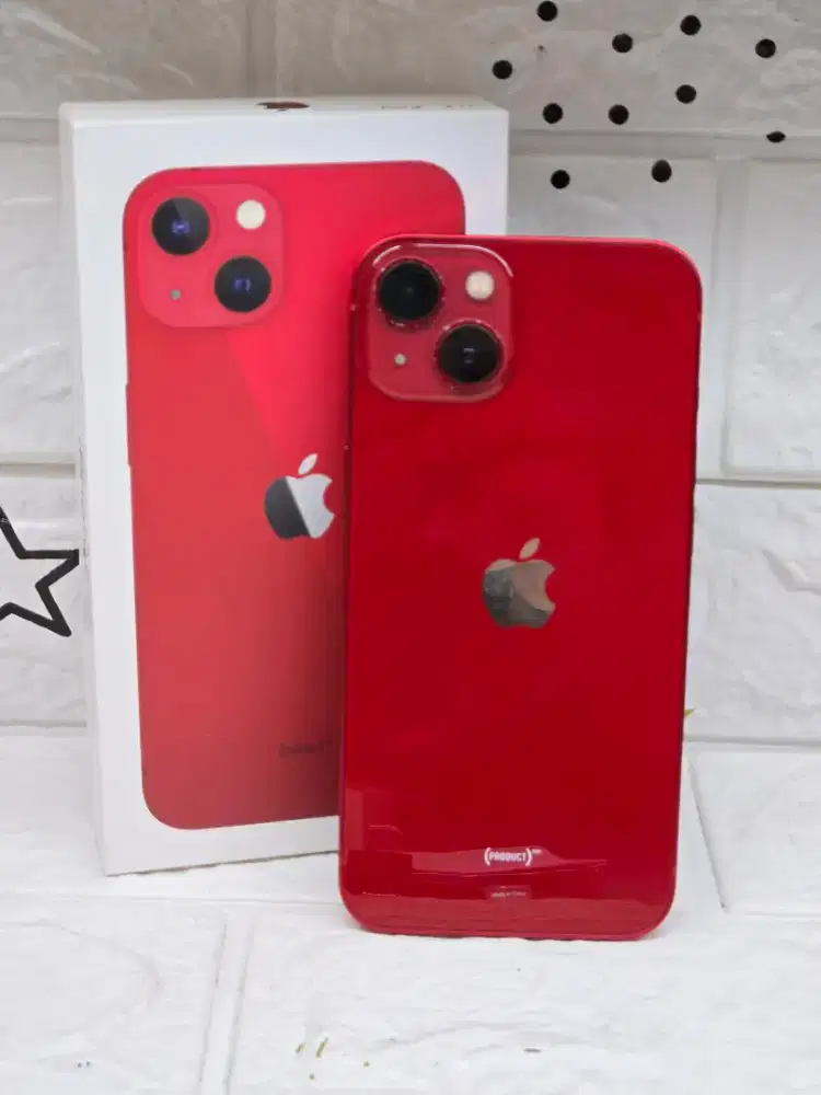 Iphone 13 128gb red second resmi