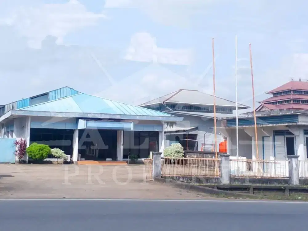 Jual Tanah Plus Bangunan Cocok Kantor Gudang Workshop Showroom