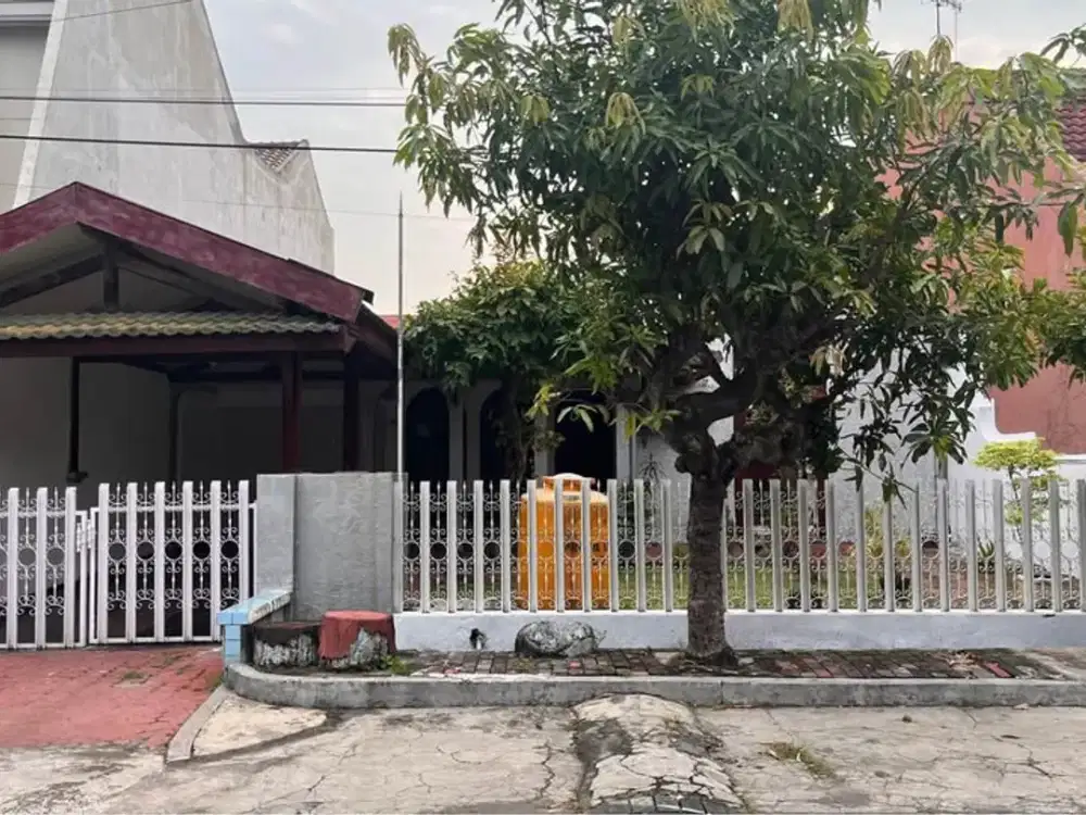 Rumah Siap Huni Gayung Kebonsari Row Jalan Lebar Strategis Dekat Raya A Yani
