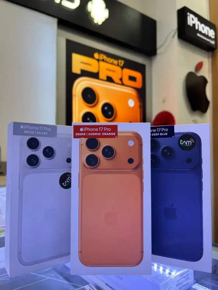 PROMO NEW IPHONE 17PRO BERGARANSI RESMI PENYIMPANAN 256GB