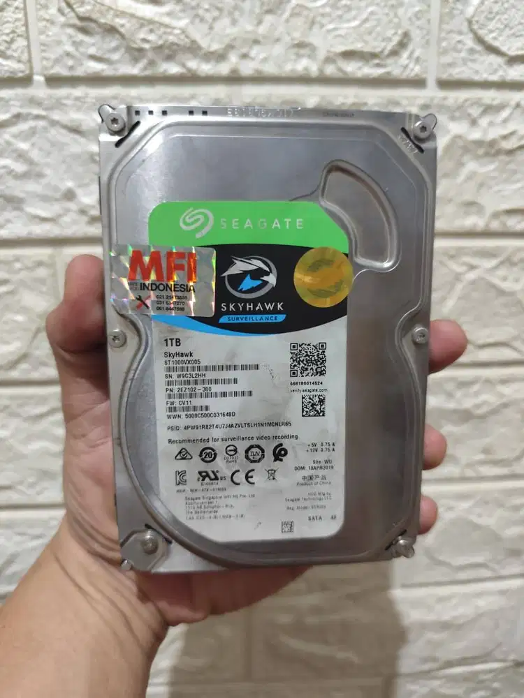 HDD 1TB Seagate SkyHawk for PC (Sentinel 100/100)