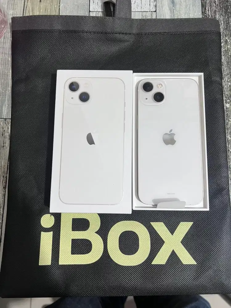 Iphone 13 128 ibox baru buka segel aja belum dipakai masih baru net aj