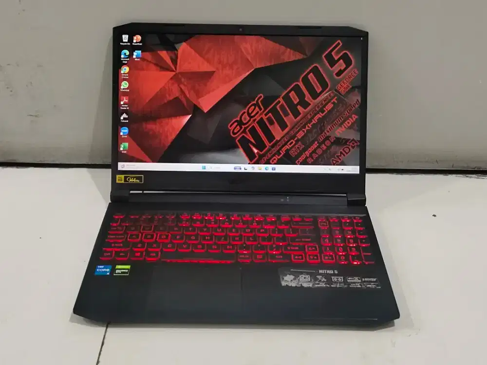 Acer nitro 5 Intel core i5 gen 11 nvidia geforce gtx 1650