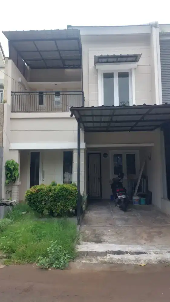 Dijual/ disewakan Rumah 2 Lantai minimalis di serpong park