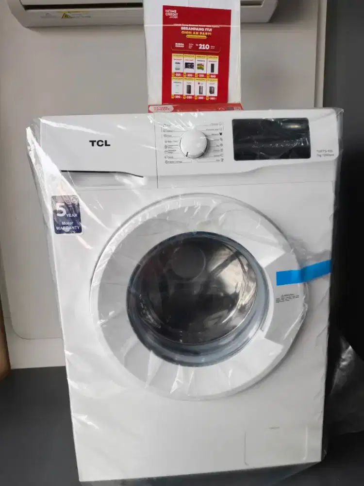 MESIN CUCI TCL 7KG BERGARANSI RESMI BARANG BARU