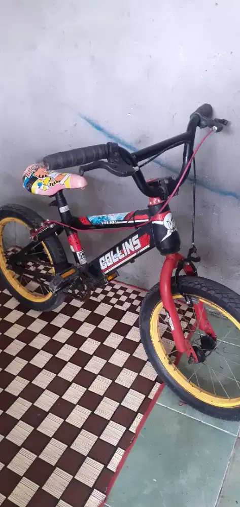 sepeda ank ukuran 16 siap pakai