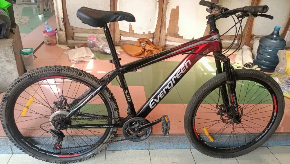 Sepeda MTB Evergreen uk26 barang mulus siap pakai