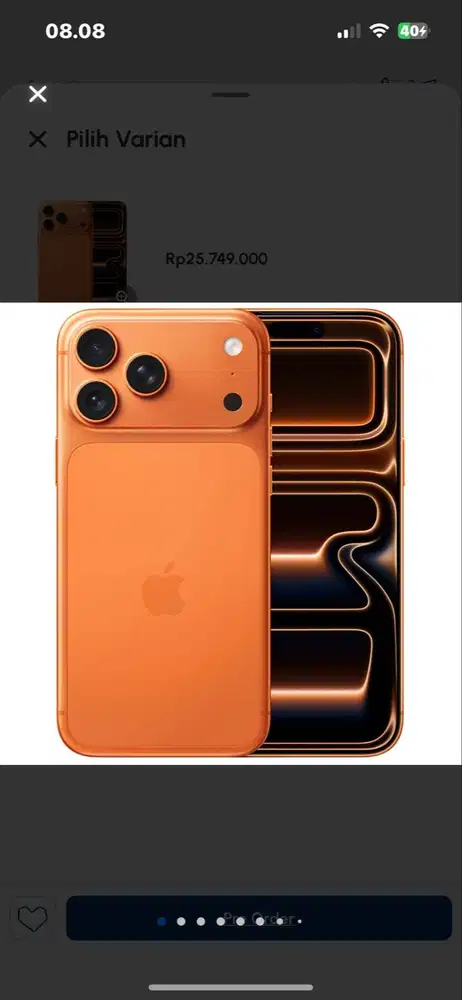 PROMO CICILAN 0% IPHONE 17