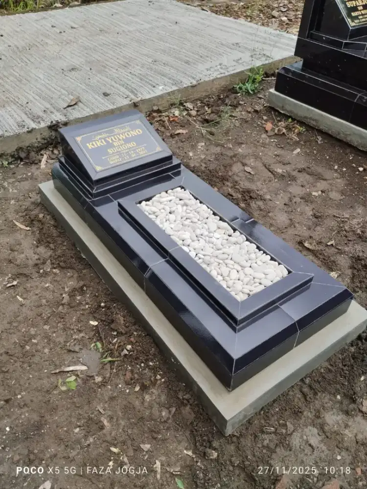 KIJING MAKAM GRANIT KIJING KRAMIK, TRASO, BATU ALAM,  MARMER, BAYI