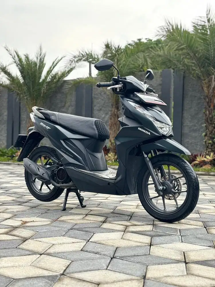 Honda Beat Deluxe 2022 Hitam Doff N Malang Koko Motor