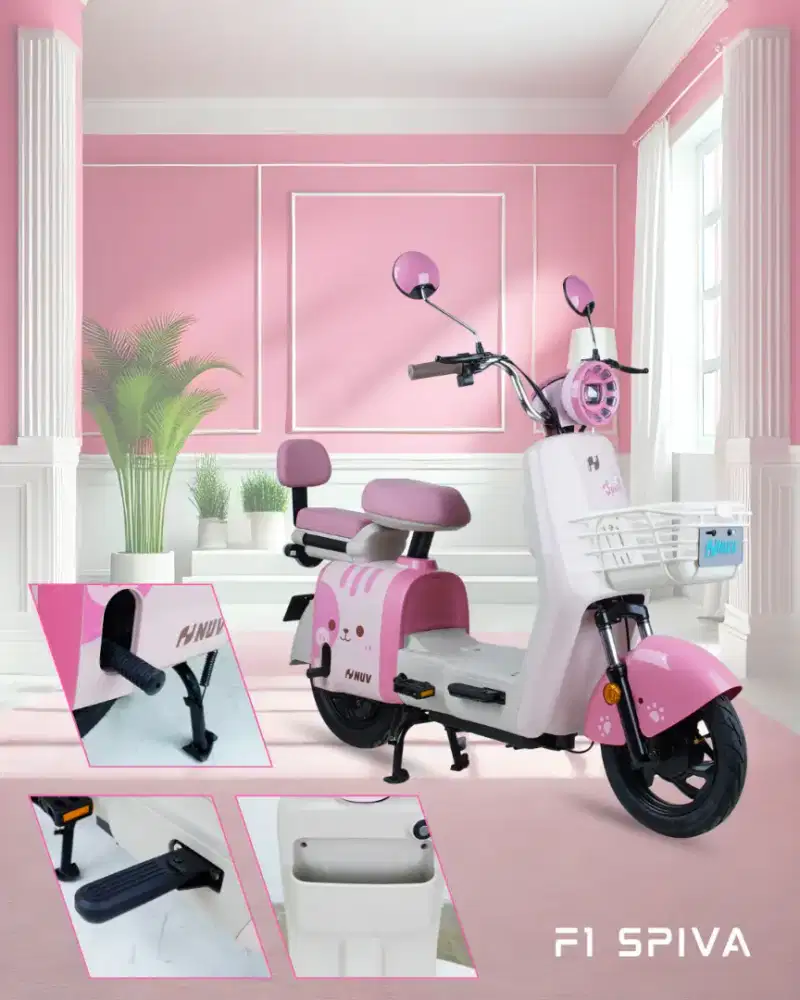 Promo Sepeda Listrik Murah Nuv Spiva