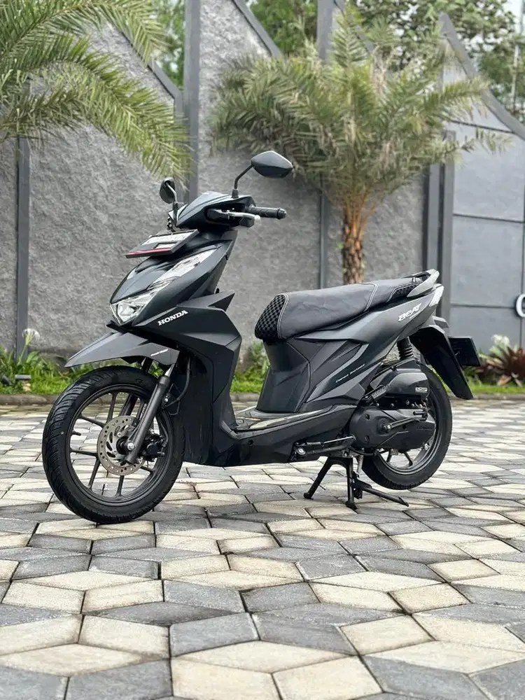 Honda Beat Deluxe 2022 N Malang Hitam Doff Koko Motor