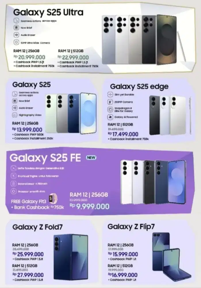 Samsung galaxy new NO second