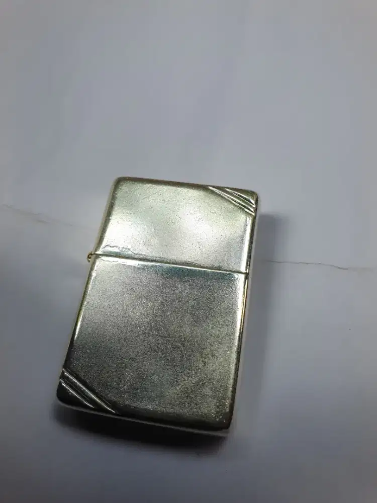 Korek zippo klasik 94 warna perak