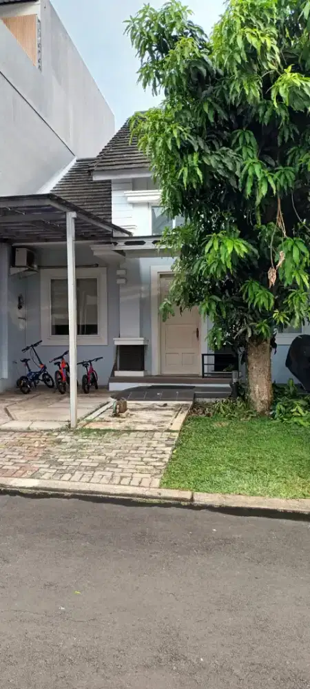 Disewakan Rumah Cantik Siap Huni di Delatinos BSD