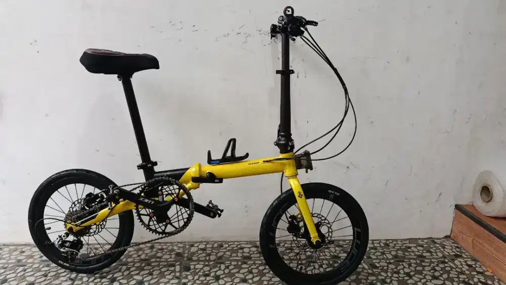 Sepeda lipat camp hazy 16+ speed 11