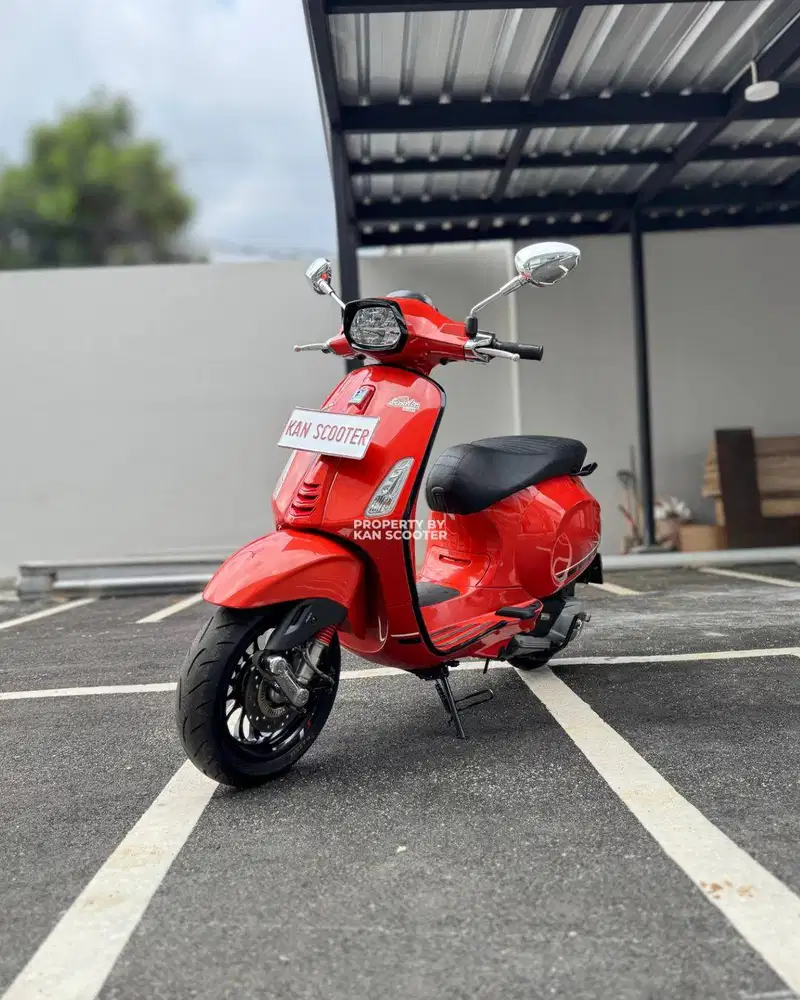 JUAL MURAH VESPA SPRINT S 150 iGET ABS FACELIFT 2022 MULUS