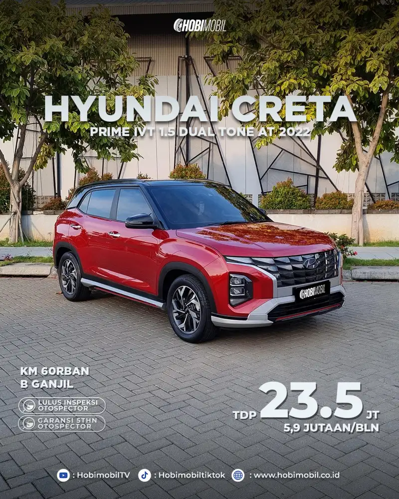 Creta Prime IVT 1.5 Dual Tone AT Thn 2022