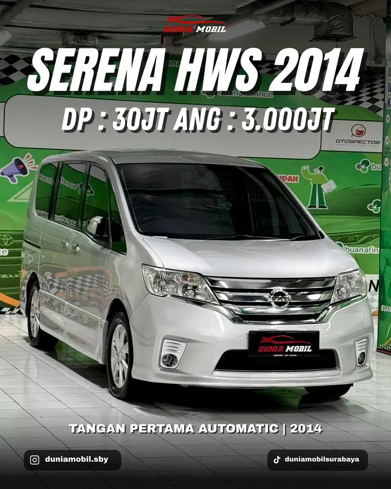 SERENA HWS AT 2014 Tgn Pertama Harga Murah Bisa Kredit TT 2013
