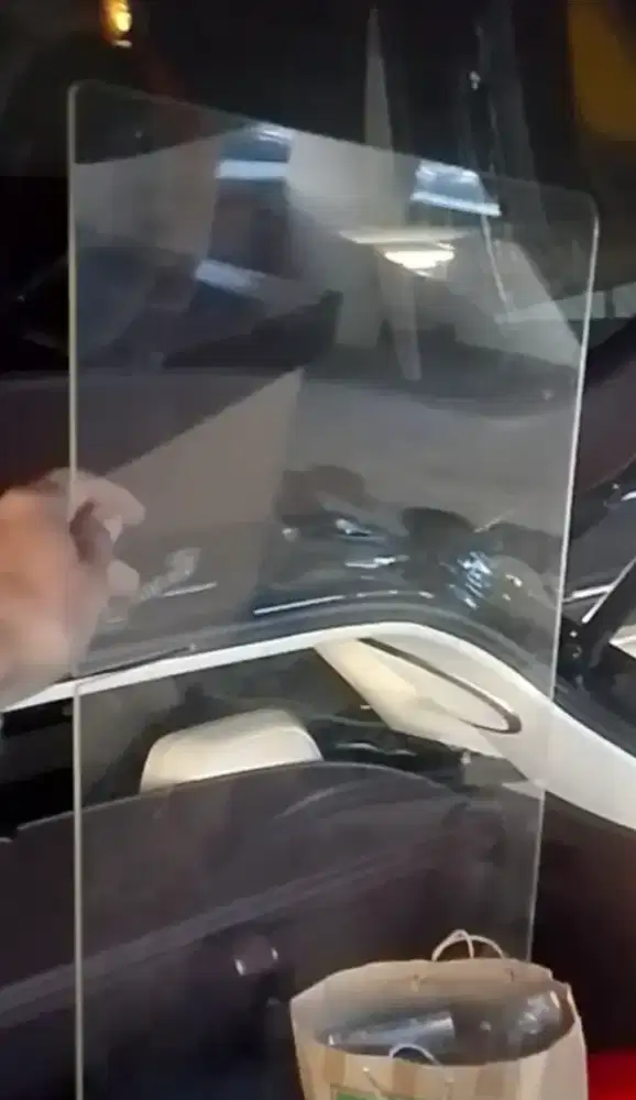 Akrilik polos 1 meter