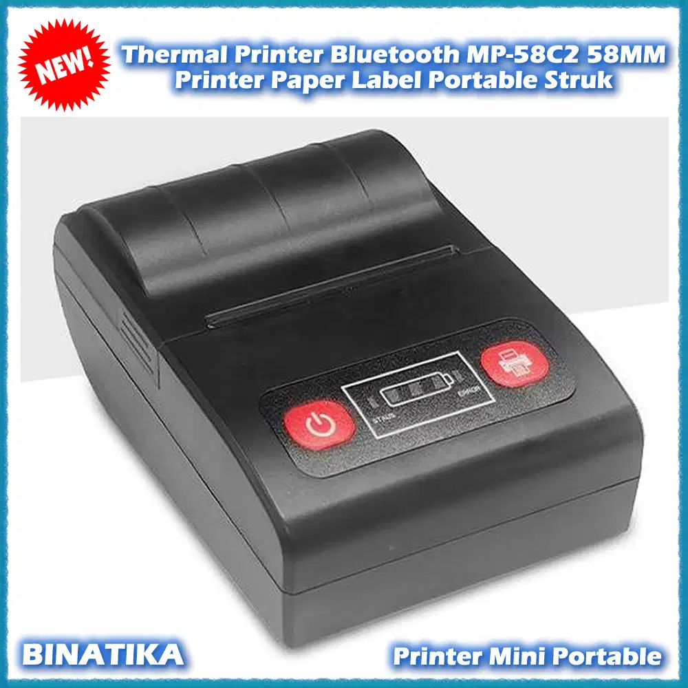 Thermal Printer Bluetooth MP-58C2 58MM Printer Portable Printer Mini