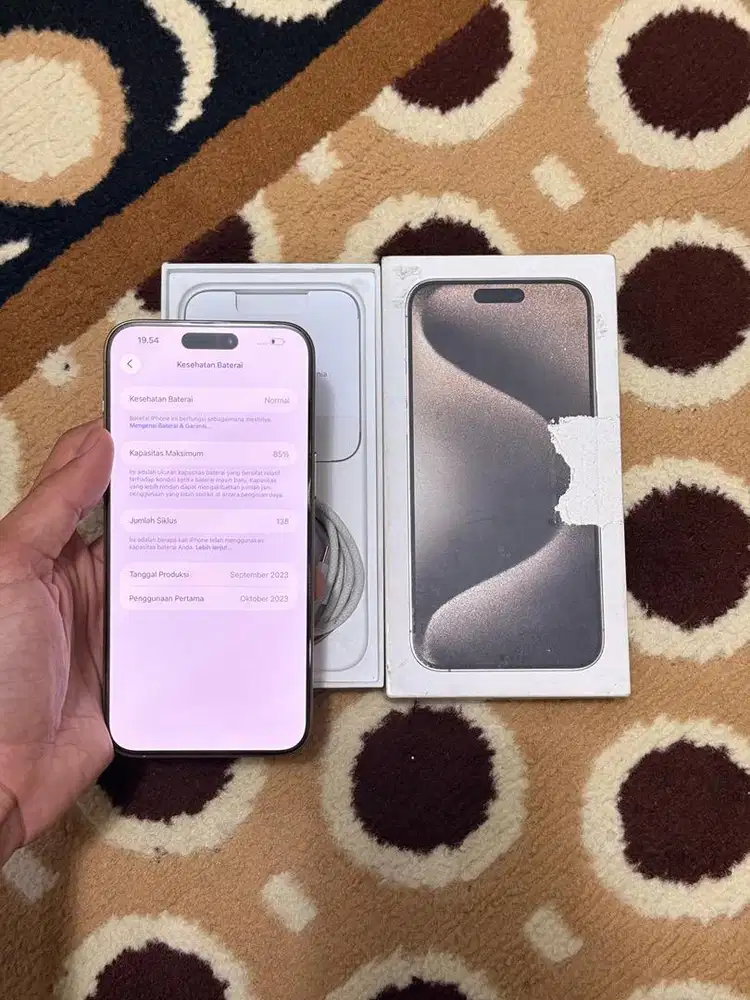 Iphone 15 promax 256gb ibox