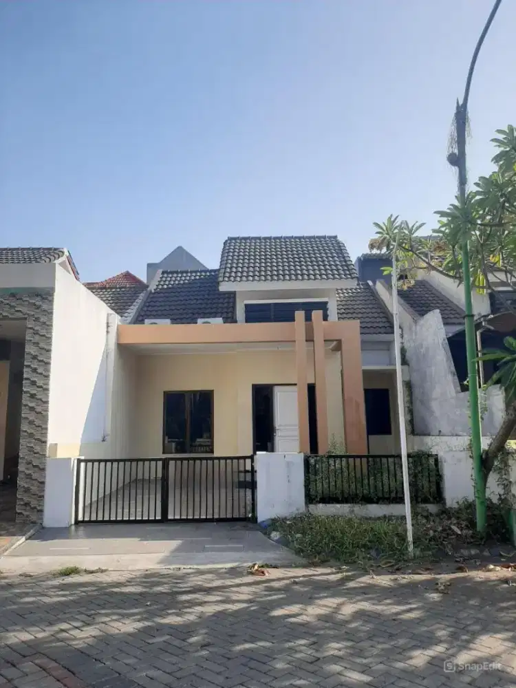 Dijual Rumah Pondok Mutiara Regency Sidoarjo One Gate Sistem Dekat Tol