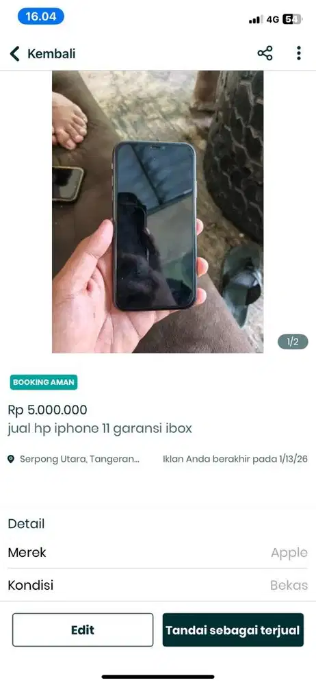 IPHONE 11 IBOX HB 100%