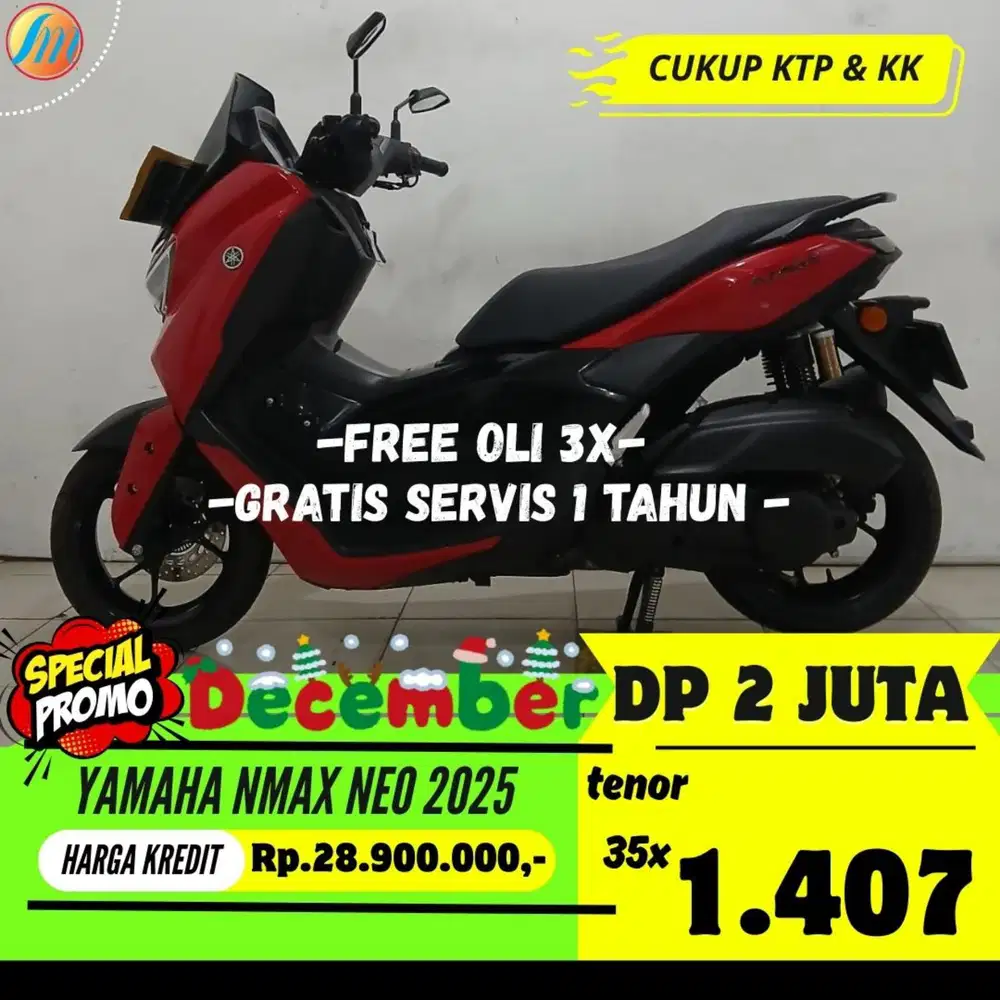YAMAHA NMAX NEO 2025 KREDIT DP CUKUP 2JUTA ANGSURAN TERJANGKAU