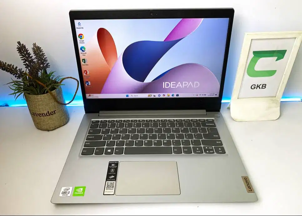 Laptop Lenovo core i3 double VGA Nvidia Gaming Desain Editing Renderin