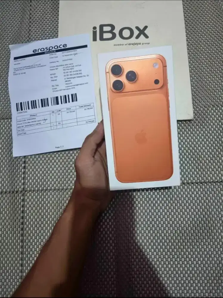 Iphone 17PM 256GB segel ibox
