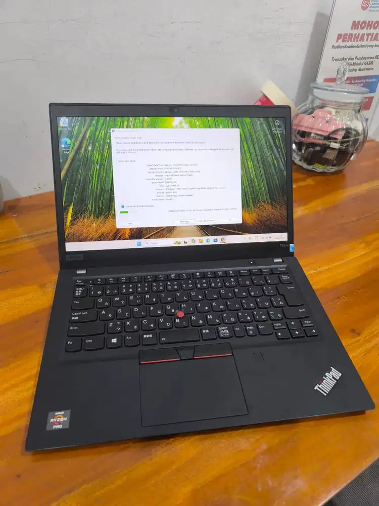 WTS LAPTOP LENOVO THINKPAD T495S AMD RYZEN 5 PRO