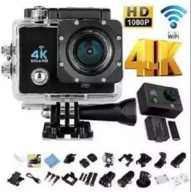 Kogan 4K Wifi Kamera Camera Action Cam Sportcam Sport Wireless AntiAir