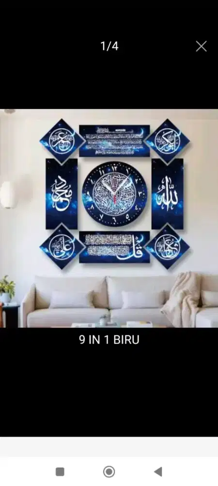 Jam Hiasan Dinding bayar COD