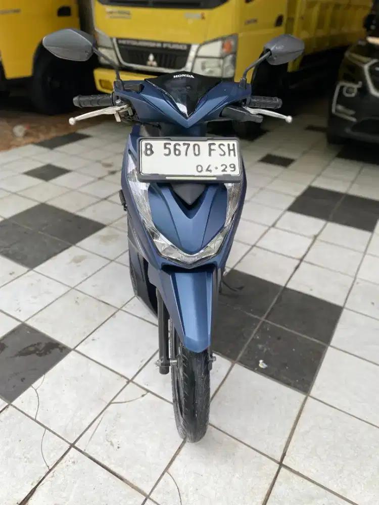 Beat 110 CBS Biru  Kondisi Terawat Siap Pakai Promo Akhir Tahun