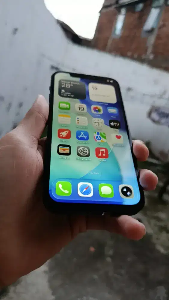 iphone 12 ex. 128 gb fullset mulus seperti baru