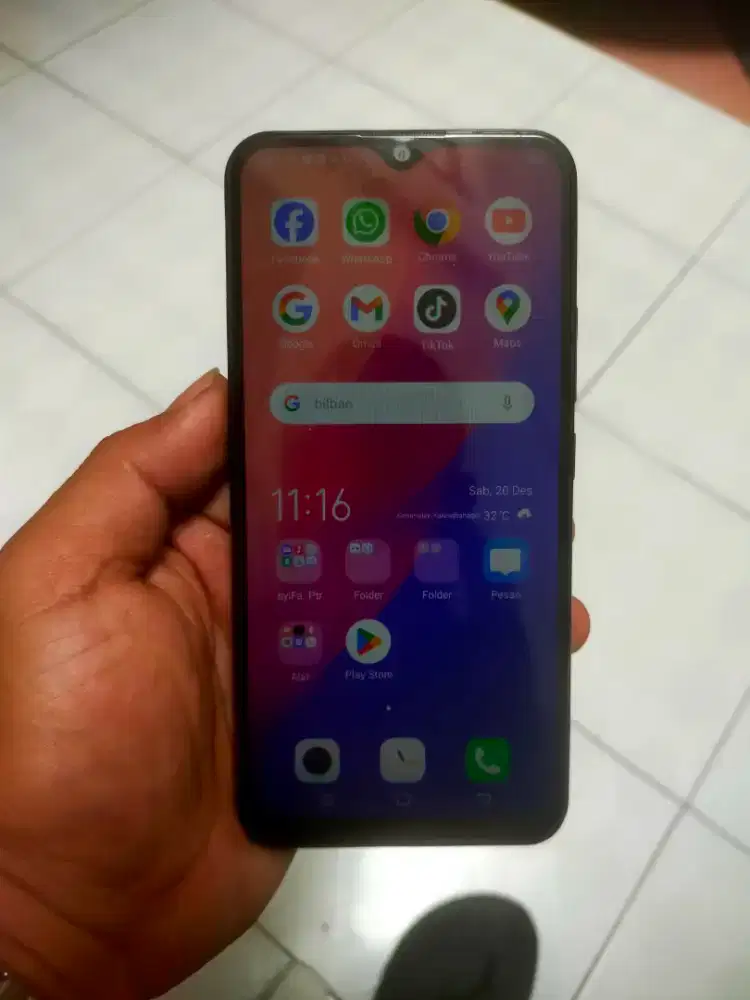 Hp Vivo ram 3 dan casan softcase normal lancar mines sompal casing