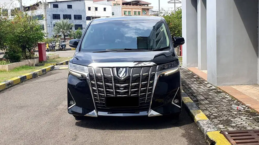 Toyota Alphard 2.5 G ATPM TSS Pilot Seat AT Black On Beige 2021 Record