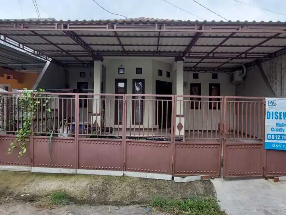 Rumah Jl Menjangan Jababeka Cikarang Baru Luas 120 m2 Rp 25Jt/Th 3 KT