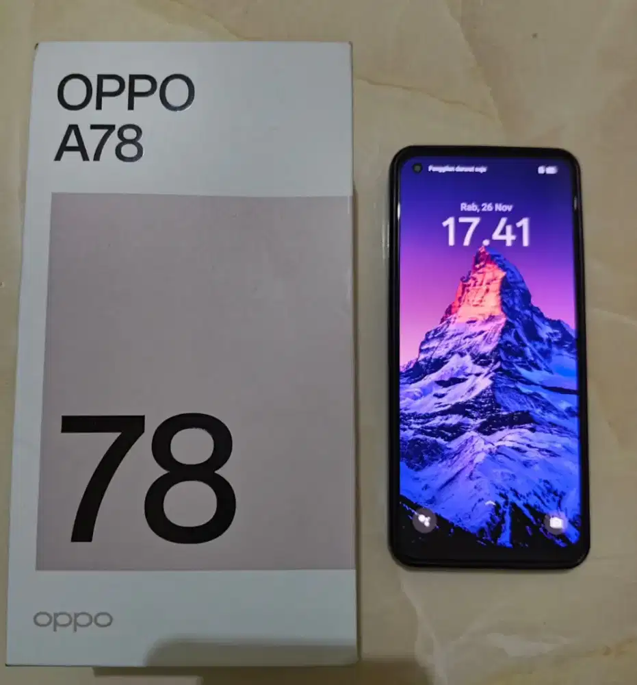 * Oppo A 78  4 G RAM 8 + 8 Like New #